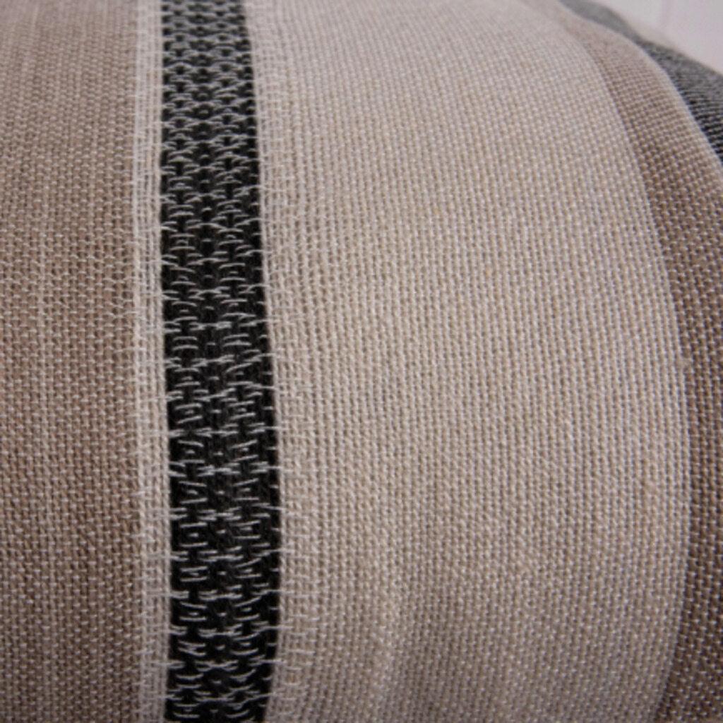 Sid Grey Outdoor Throw Pillows-Outdoor Pillows-LOOMLAN-LOOMLAN