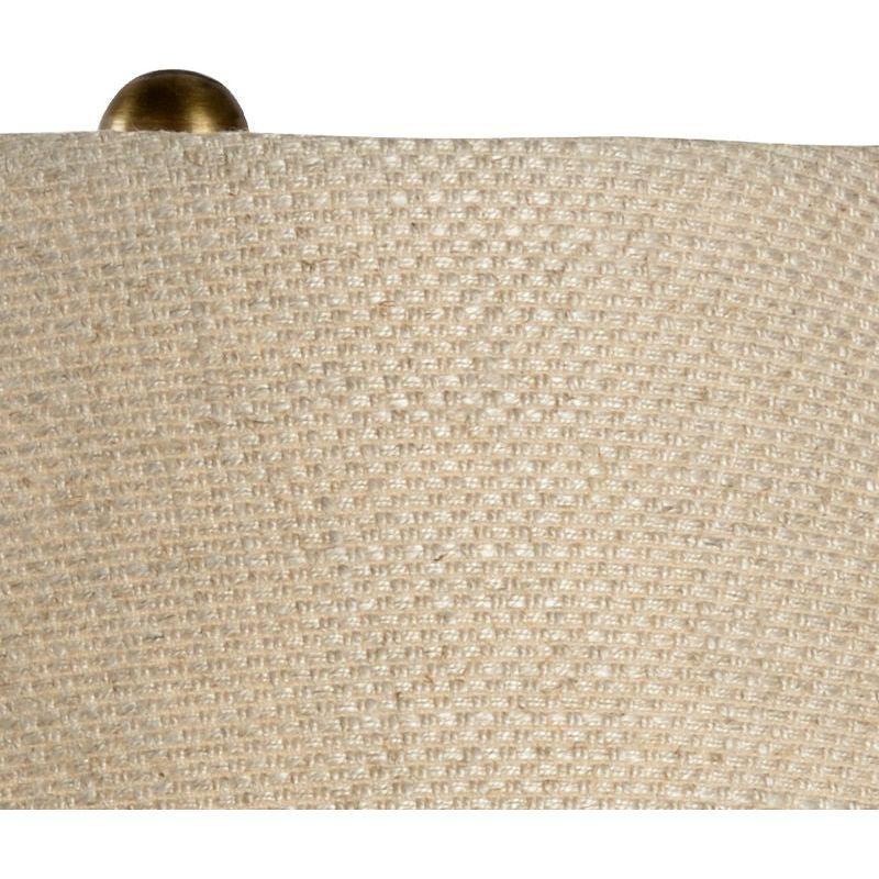 Sierra Chestnut Leather Straps Brass Accents Table Lamp - LOOMLAN - Chelsea House - Table Lamps