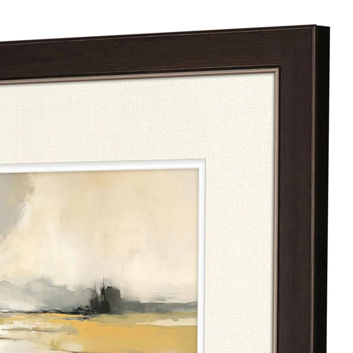 Silent Landscape Blue Framed Wall Art 2PC -- view 4