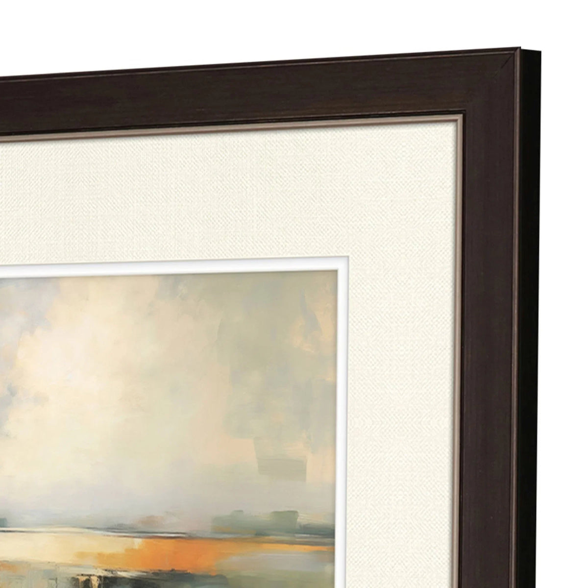 Silent Landscape Blue Framed Wall Art 2PC -- view 8