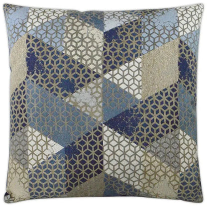 D.V. Kap Silicon Blue Throw Pillow With Insert