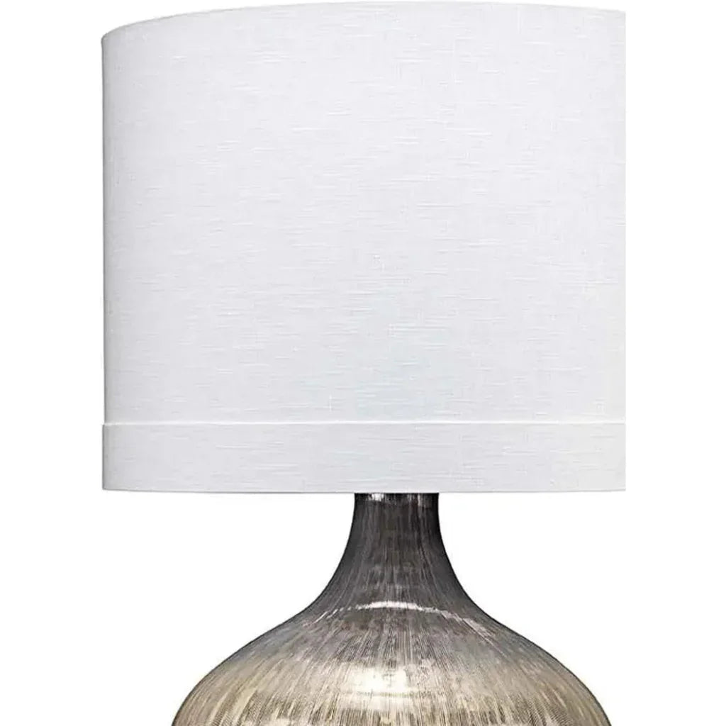 Silver Glass Damsel Table Lamp - Large - LOOMLAN - Jamie Young - Table Lamps
