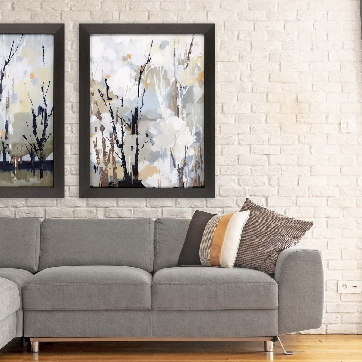 Silversong Birch Framed Wall Art -- view 6