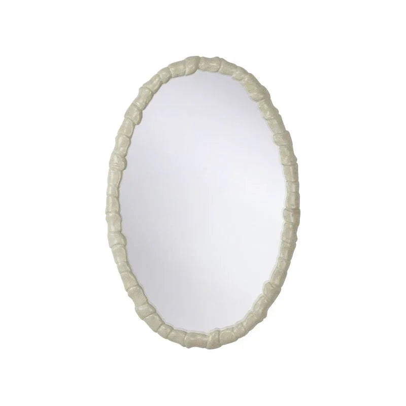 Silvey Resin Framed Wall Mirror - LOOMLAN - Wildwood - Wall Mirrors