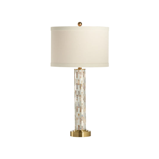 Simmons Mother of Pearl Table Lamp