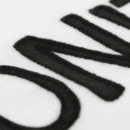 Skye Black Words Decorative Couch Pillows Down Insert - LOOMLAN - LOOMLAN - Throw Pillows