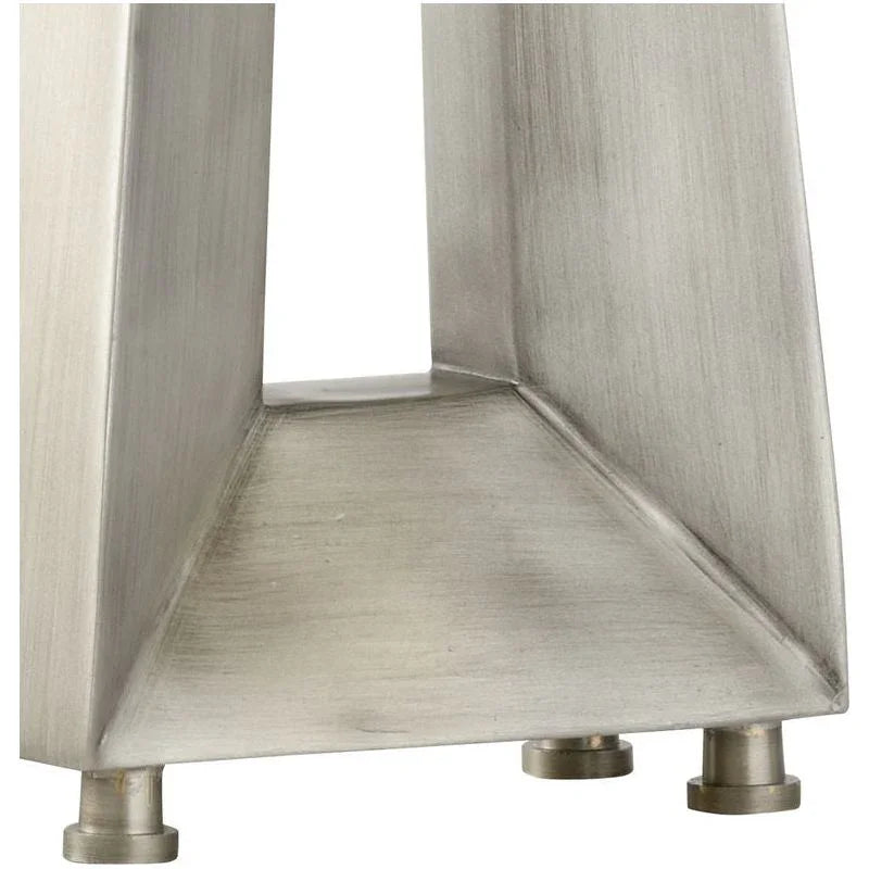 Skyway Antique Silver Finish Table Lamp - LOOMLAN - Wildwood - Table Lamps