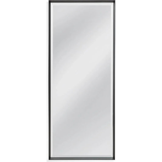 Sloan Wood Black Vertical Floor Mirror