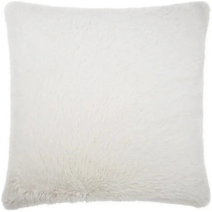 D.V. Kap Snow Bunny White Throw Pillow With Insert