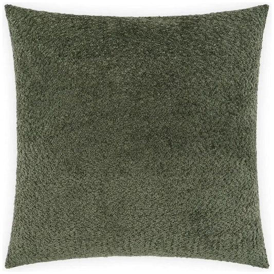 Snuggle Moss Green Throw Pillow With Insert - LOOMLAN - D.V. Kap - Throw Pillows