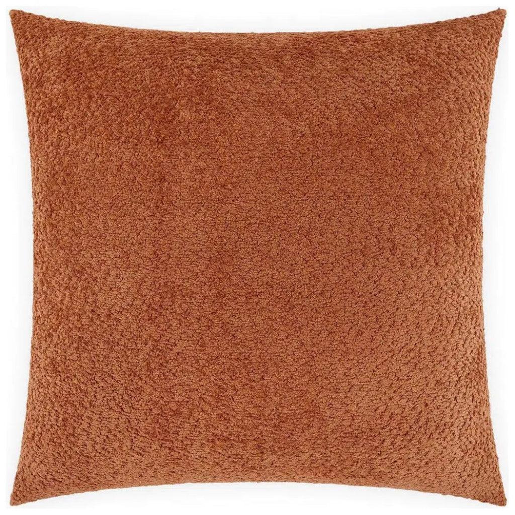 Snuggle Rust Brown Throw Pillow With Insert - LOOMLAN - D.V. Kap - Throw Pillows