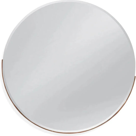 Social Metal Gold Wall Mirror - LOOMLAN - Bassett Mirror - Wall Mirrors
