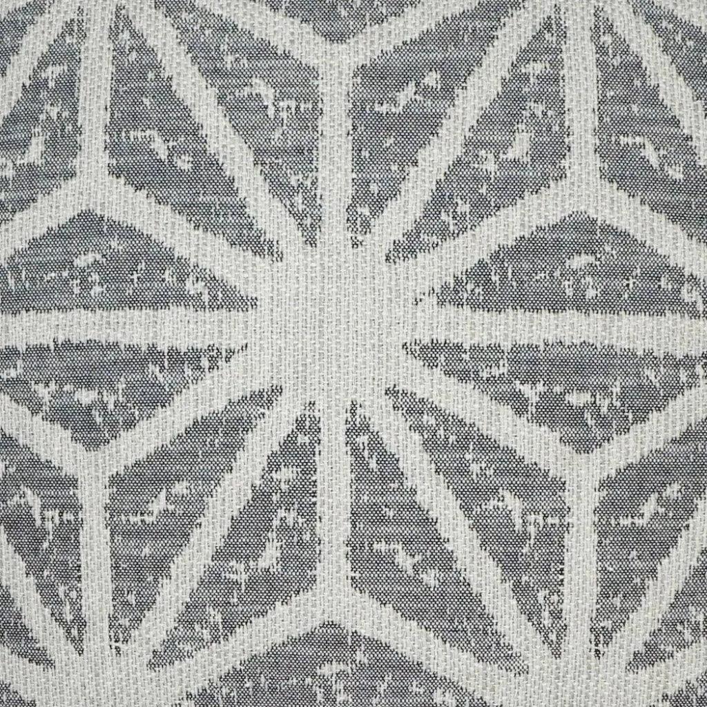 D.V. Kap Solazzo Geometrical Grey Tan Large Throw Pillow Insert