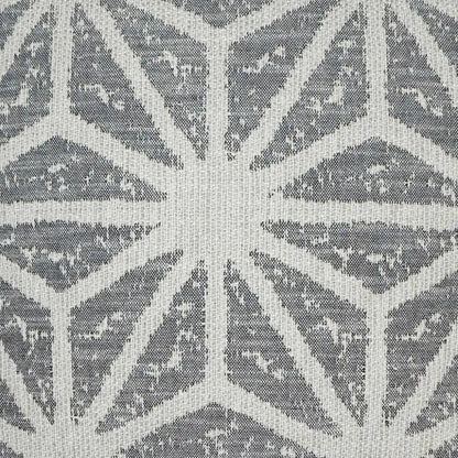 D.V. Kap Solazzo Geometrical Grey Tan Large Throw Pillow Insert