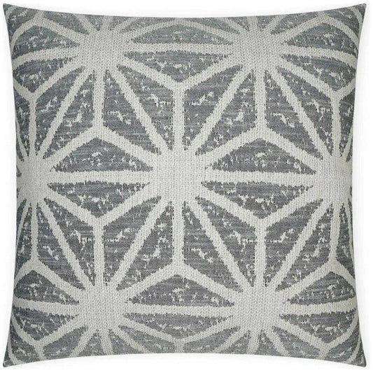 Solazzo Geometrical Grey Tan Large Throw Pillow Insert - LOOMLAN - D.V. Kap - Throw Pillows