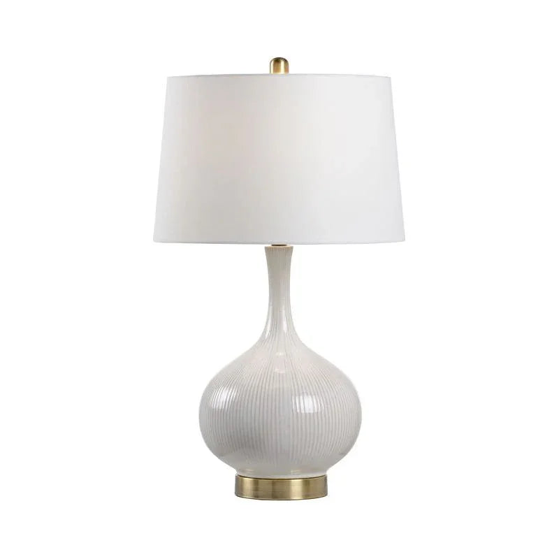 Sophia Ceramic Made Table Lamp - LOOMLAN - Wildwood - Table Lamps