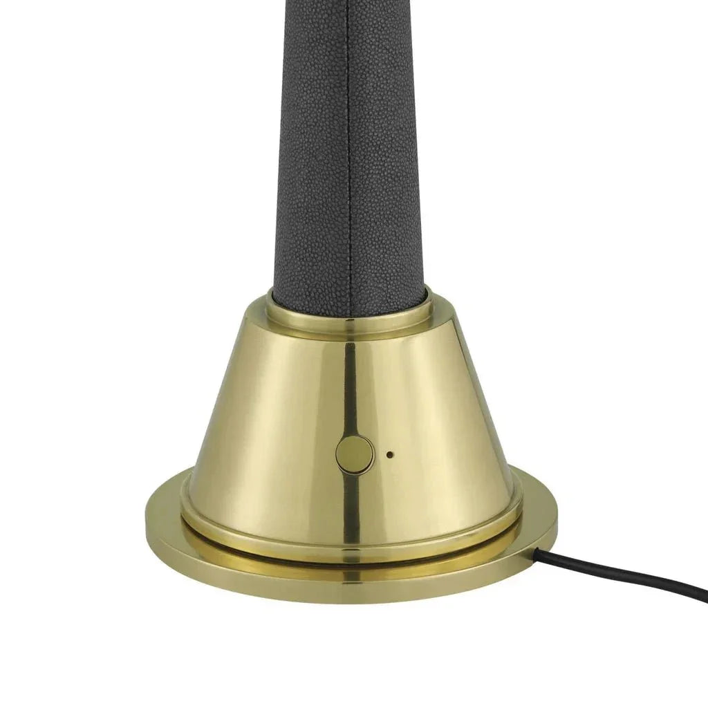 Sortie Brass Cordless Table Lamp - LOOMLAN - Currey & Co - Table Lamps