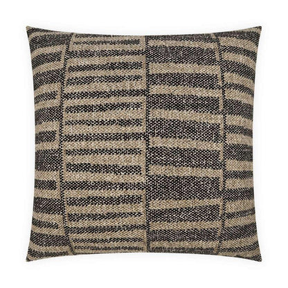 Sotis Handmade Outdoor Pillow-Outdoor Pillows-D.V. Kap-Square-Black-LOOMLAN