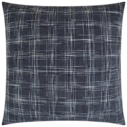 South Hampton Domino Blue Throw Pillow Insert - LOOMLAN - D.V. Kap - Throw Pillows