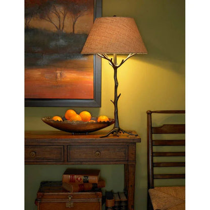 Sprig'S Promise Cubist Tree Design Table Lamp - LOOMLAN - Wildwood - Table Lamps