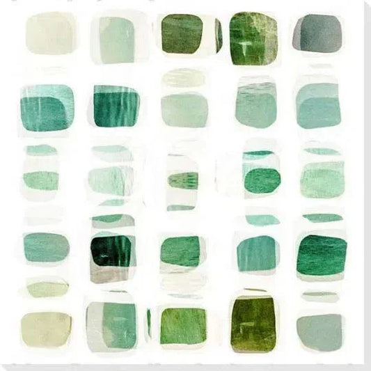 Squares Indoor Outdoor Wall Art - Weather Resistant - LOOMLAN - LOOMLAN - Canvas Art