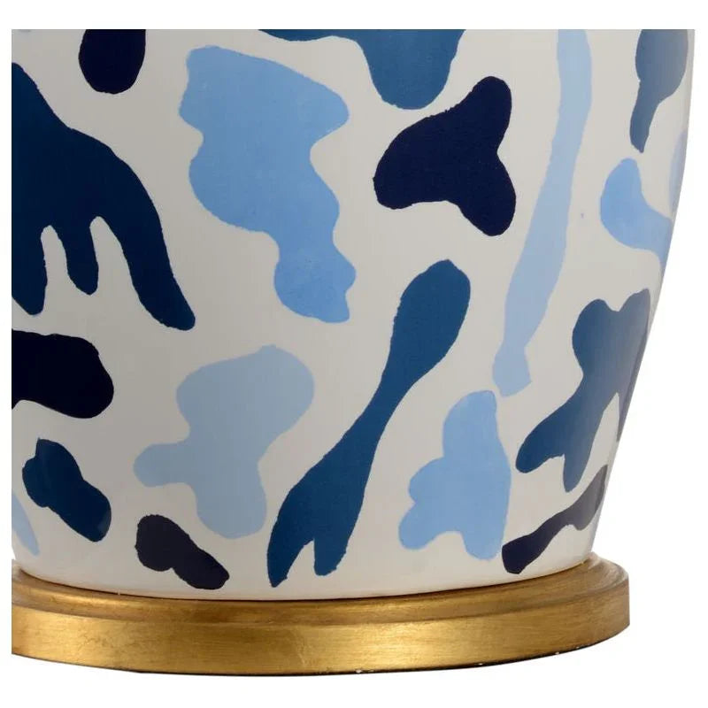 St. Germain Hand - Painted Artistic Design Table Lamp - LOOMLAN - Chelsea House - Table Lamps