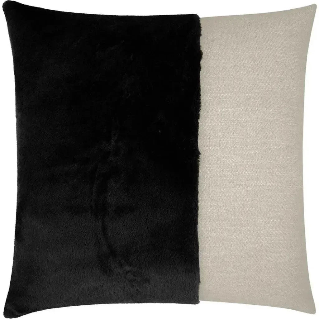 St. Moritz Black Throw Pillow With Insert - LOOMLAN - D.V. Kap - Throw Pillows