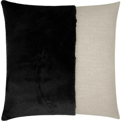 St. Moritz Black Throw Pillow With Insert - LOOMLAN - D.V. Kap - Throw Pillows