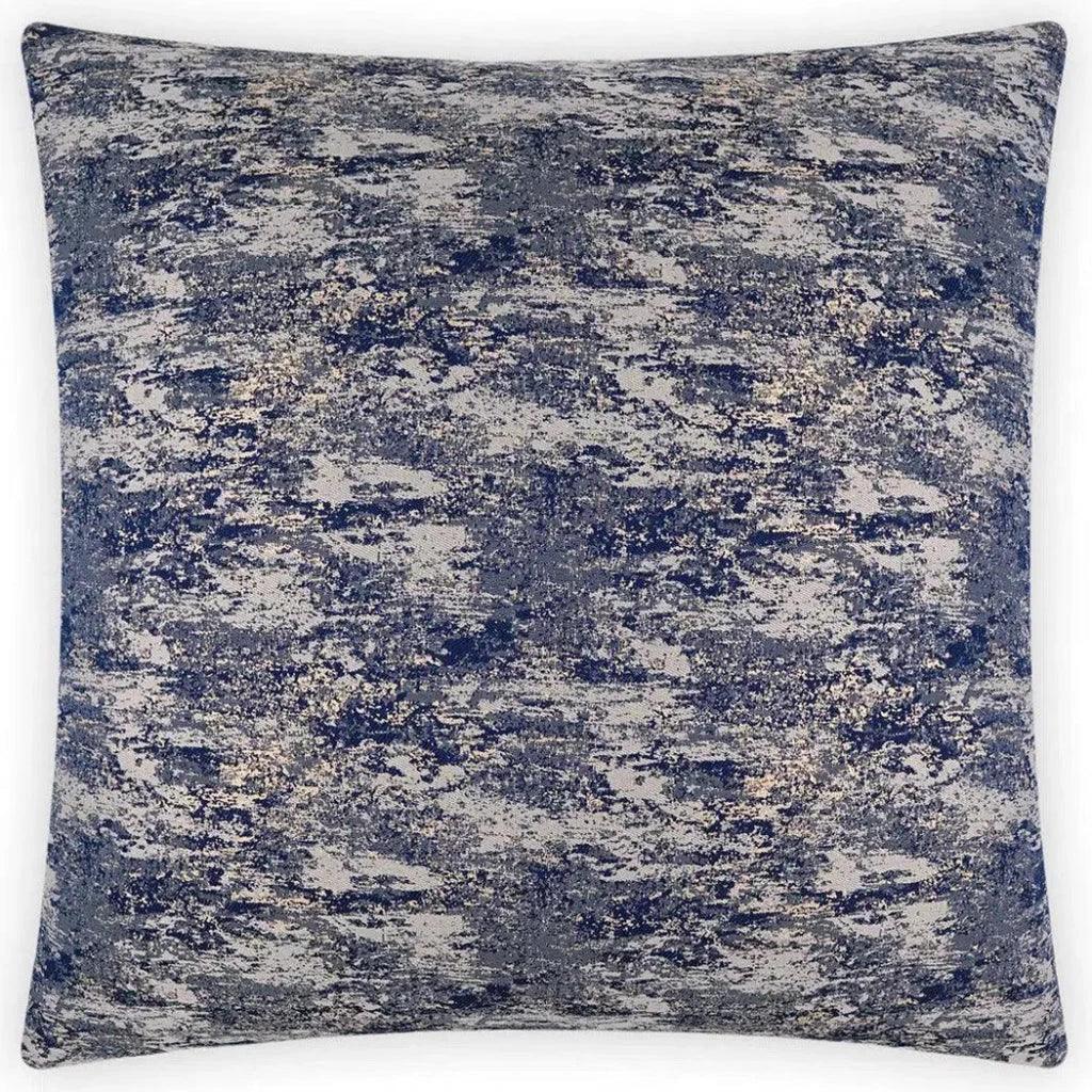 Stardust Royal Blue Throw Pillow With Insert - LOOMLAN - Throw Pillows