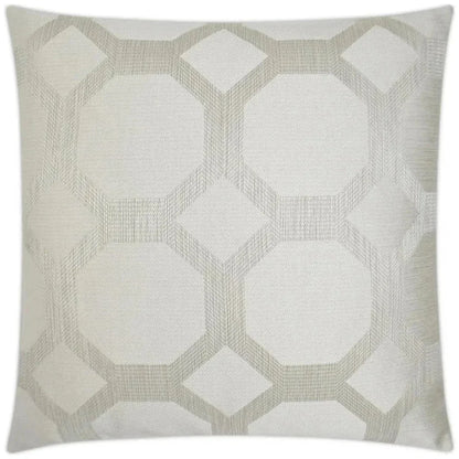 D.V. Kap Statler Pearl White Throw Pillow With Insert