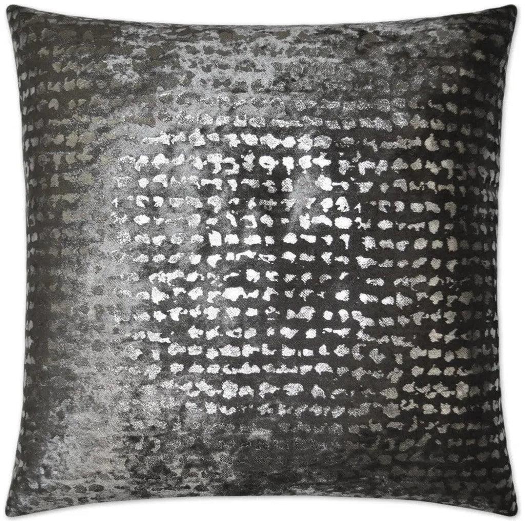 Stealth Pewter Silver Throw Pillow Insert - LOOMLAN - D.V. Kap - Throw Pillows
