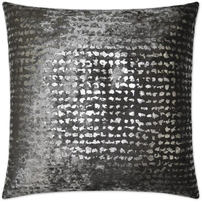 Stealth Pewter Silver Throw Pillow Insert - LOOMLAN - D.V. Kap - Throw Pillows