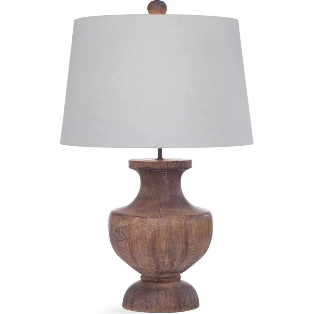 Stella Resin Brown Table Lamp - LOOMLAN - Bassett Mirror - Table Lamps