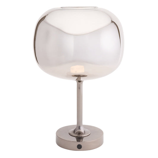 Sterling Rechargeable Glass Table Lamp