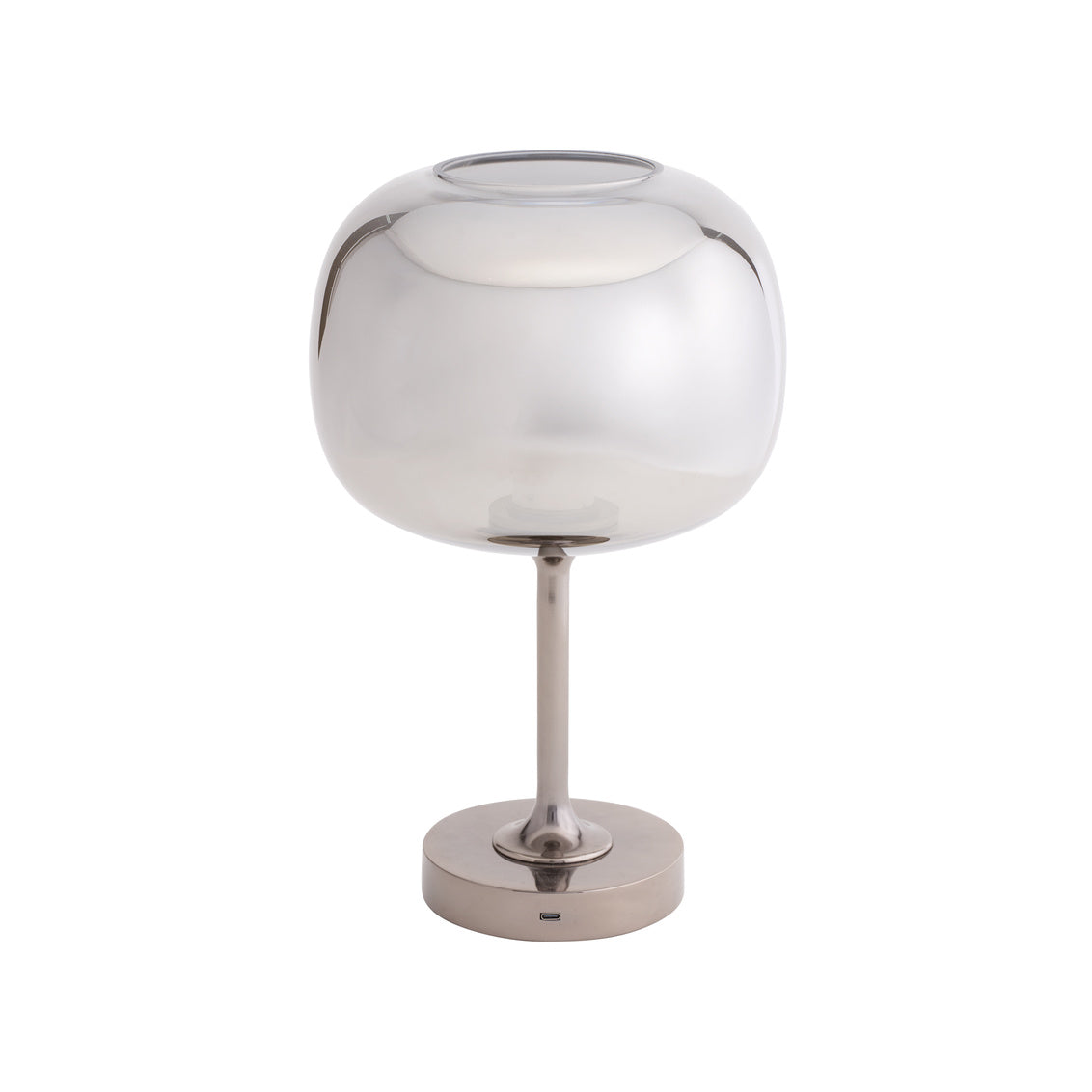Sterling Rechargeable Glass Table Lamp