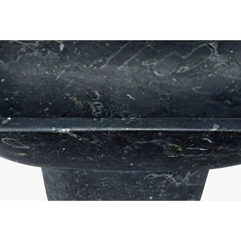Steve Black Marble Tray - LOOMLAN - Noir - Trays