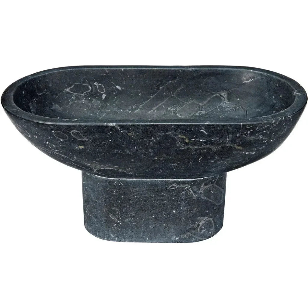 Steve Black Marble Tray - LOOMLAN - Noir - Trays