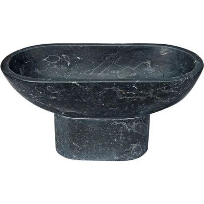Steve Black Marble Tray - LOOMLAN - Noir - Trays