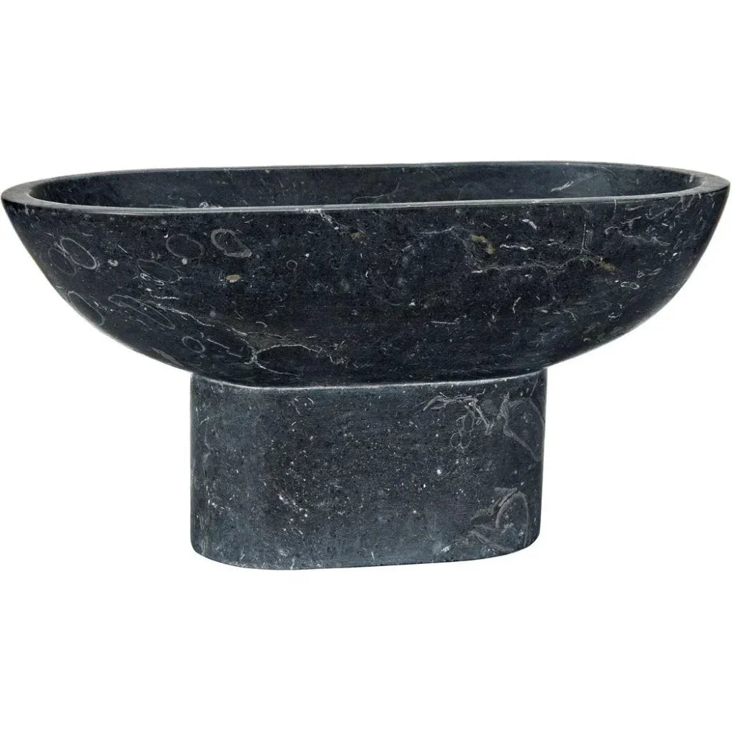 Steve Black Marble Tray - LOOMLAN - Noir - Trays