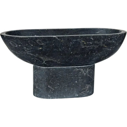 Steve Black Marble Tray - LOOMLAN - Noir - Trays