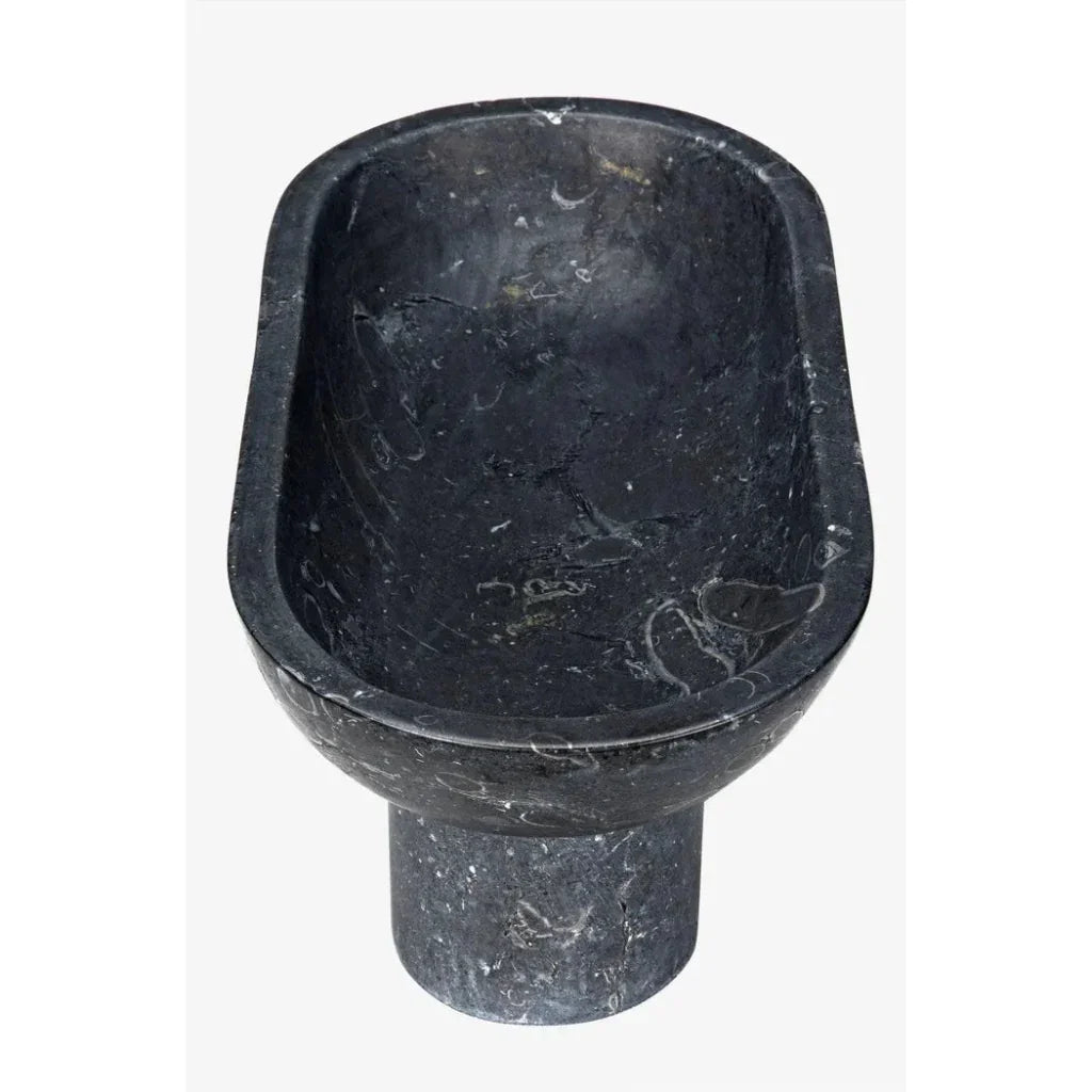 Steve Black Marble Tray - LOOMLAN - Noir - Trays