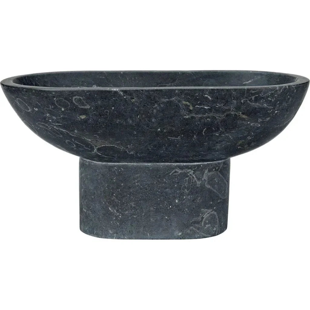 Steve Black Marble Tray - LOOMLAN - Noir - Trays