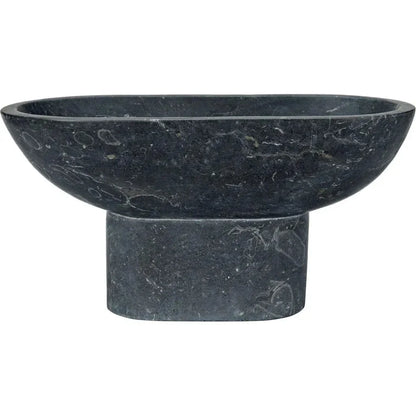 Steve Black Marble Tray - LOOMLAN - Noir - Trays