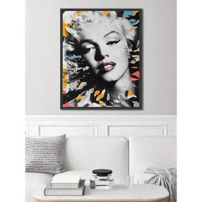 Stir Artwork d Canvas With Floating - LOOMLAN - LOOMLAN - Canvas Art