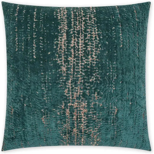 Stonewash Emerald Teal Throw Pillow Insert - LOOMLAN - D.V. Kap - Throw Pillows
