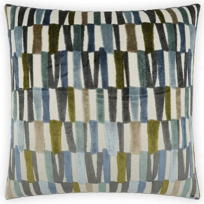 Strata Indigo Blue Throw Pillow With Insert - LOOMLAN - D.V. Kap - Throw Pillows