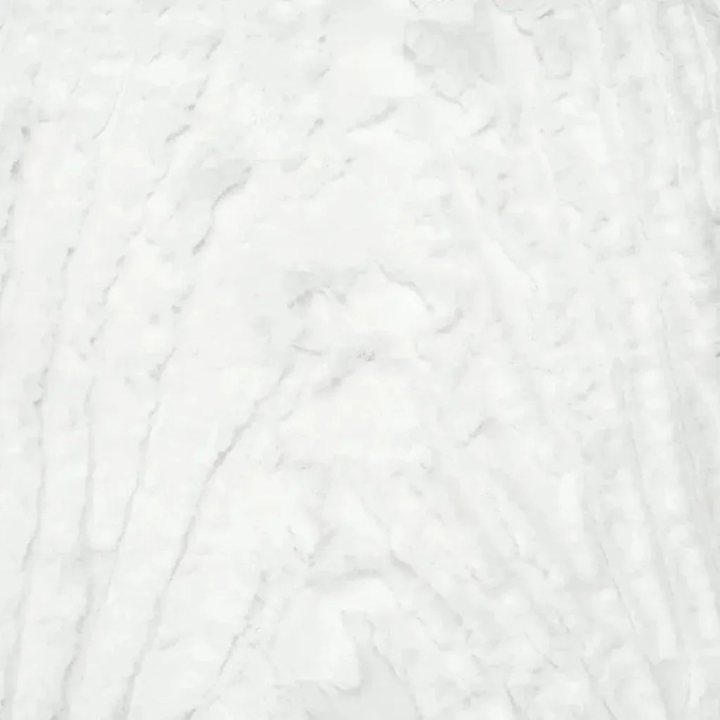 Stratus Textured Glam White Large Throw Pillow Insert - LOOMLAN - D.V. Kap - Throw Pillows