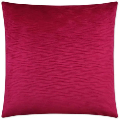 Stream Fuchsia Red Throw Pillow With Insert - LOOMLAN - D.V. Kap - Throw Pillows