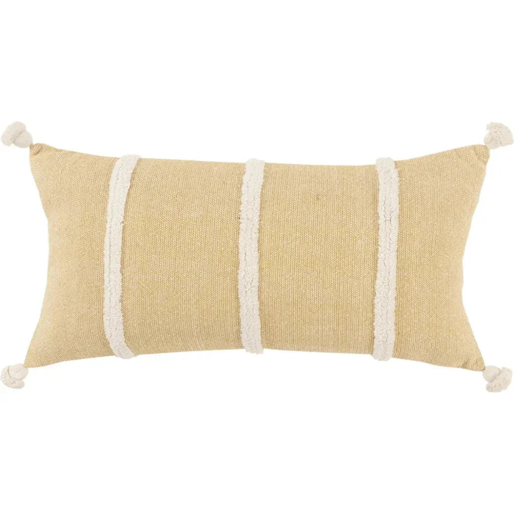 Stripe Lumbar Pillow For Chairs & Couch Anette - LOOMLAN - LOOMLAN - Throw Pillows