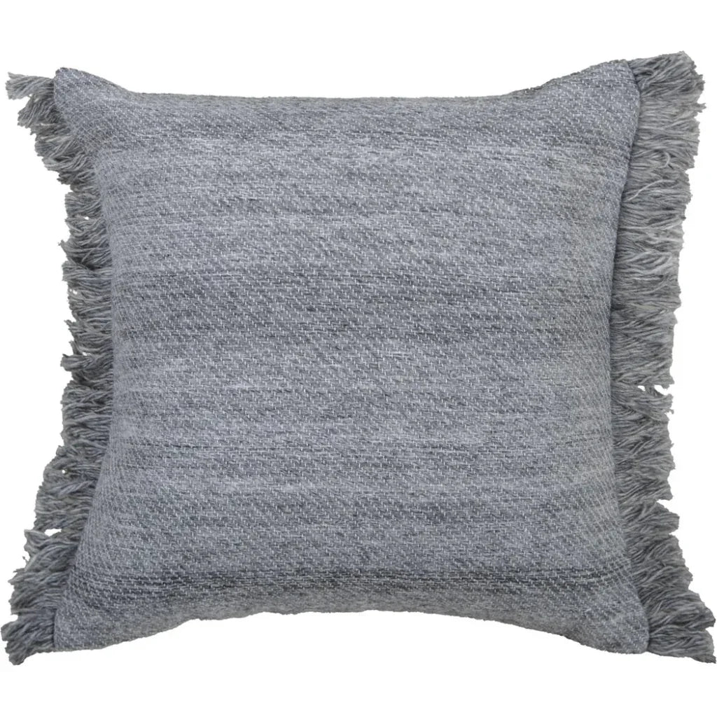 Striped Throw Pillows For Outdoors-Outdoor Pillows-LOOMLAN-Grey-LOOMLAN
